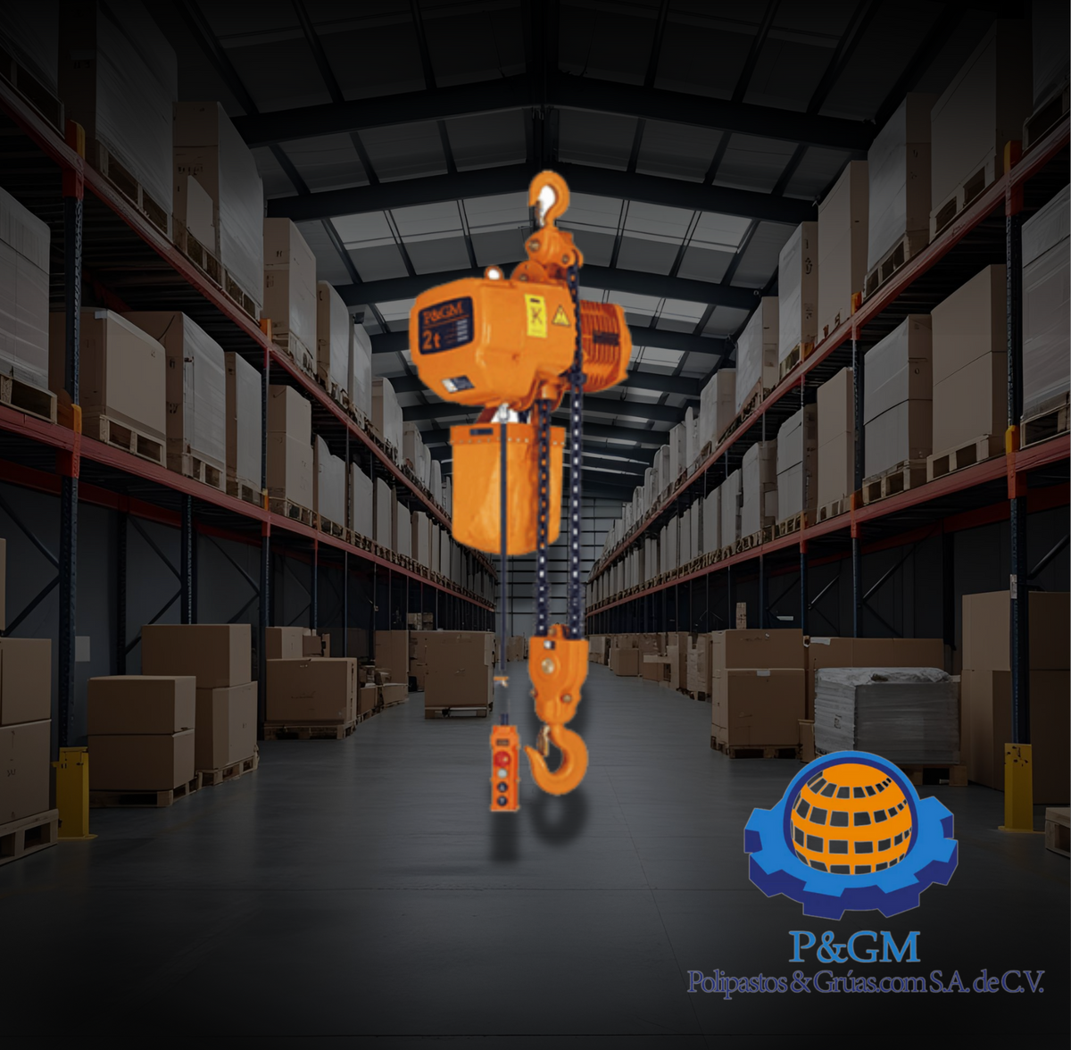 Polipasto Eléctrico de Cadena 5 Toneladas: Alta Potencia y Eficiencia para Cargas Pesadas