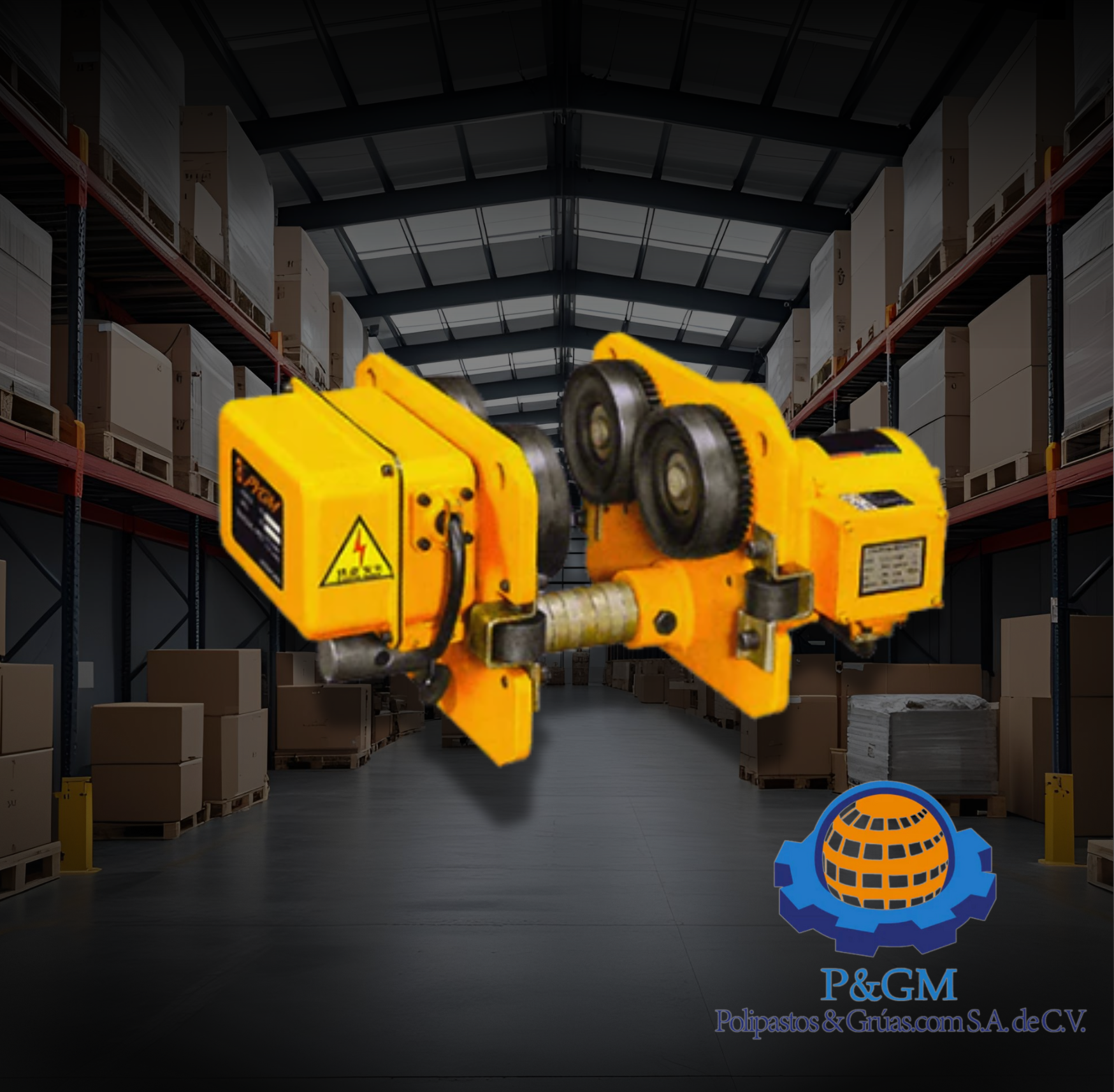 Trole Eléctrico 5 Toneladas | Potente y Eficiente para Levantamiento y Desplazamiento de Cargas Pesadas