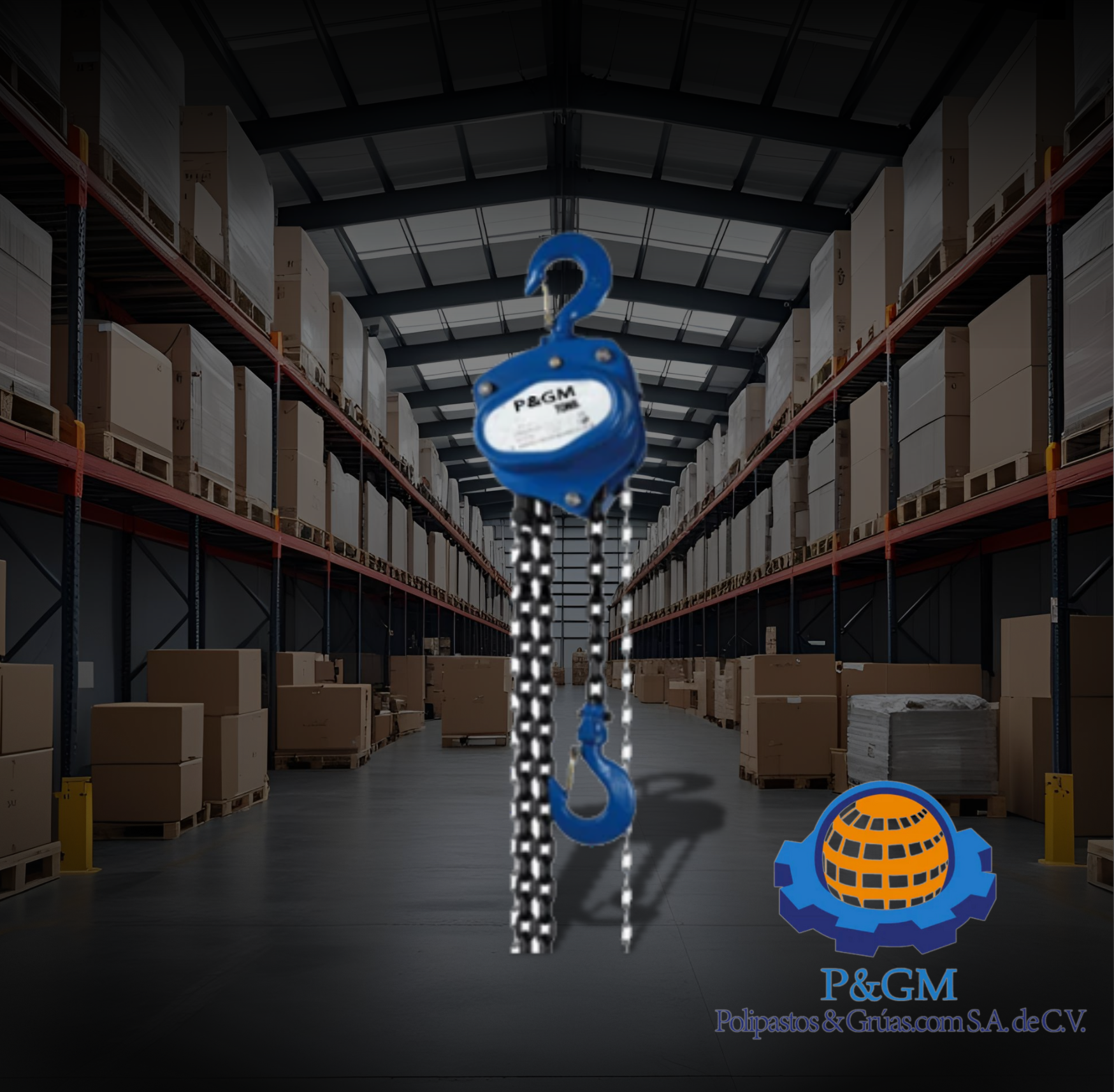 Polipasto Manual de 2 Toneladas | Solución Compacta y Eficiente para Levantamiento de Cargas